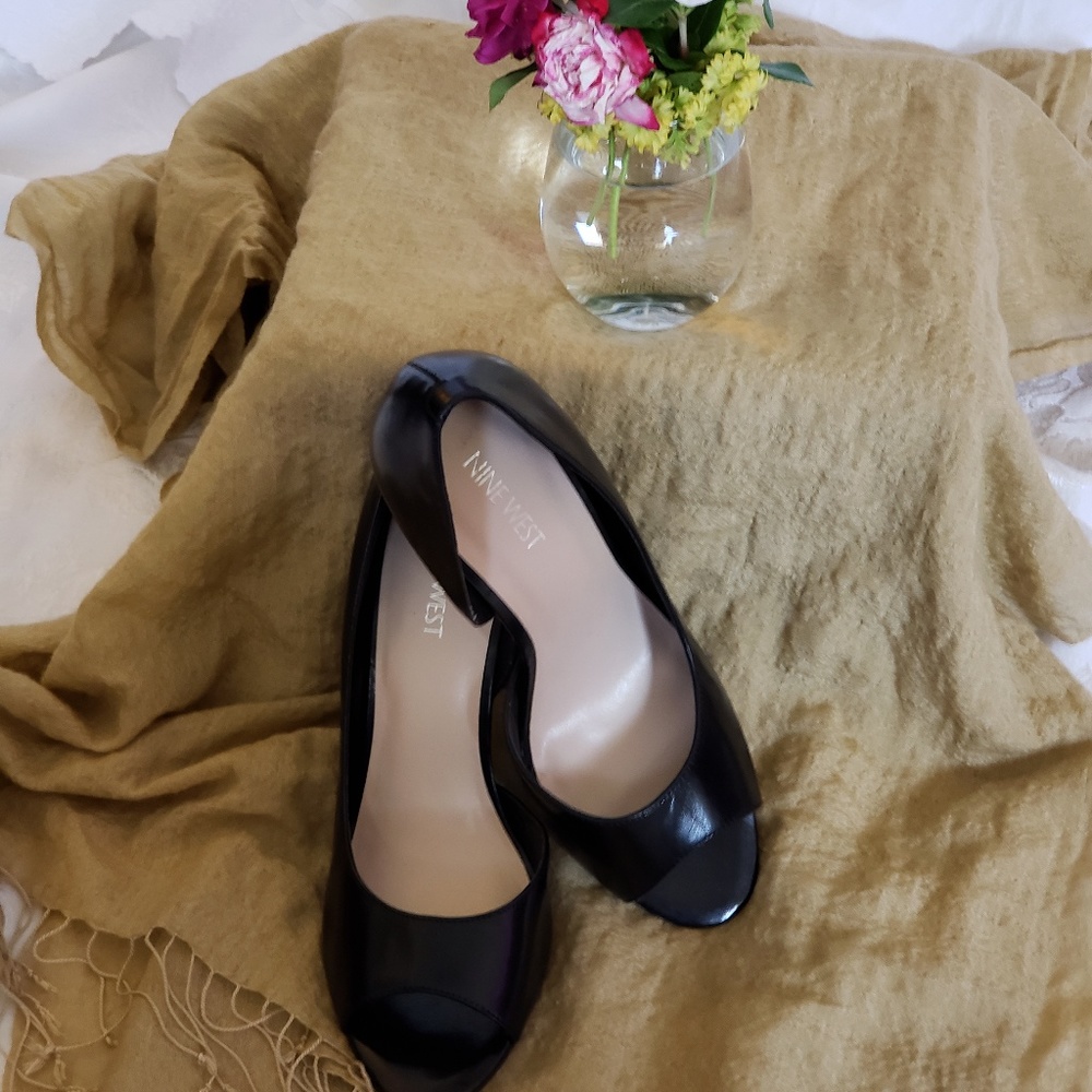 Nine West Peep Toe Pumps